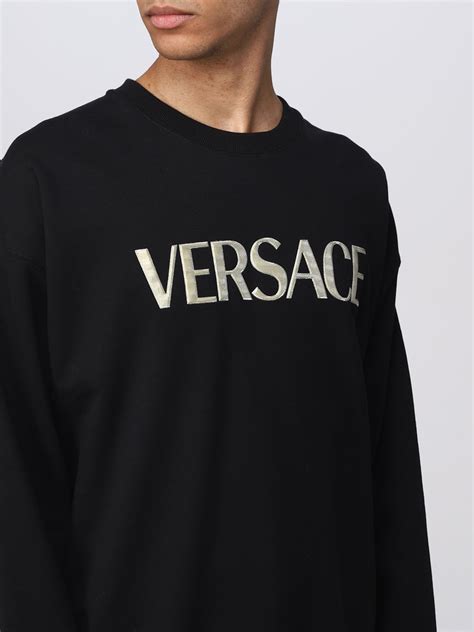 versace uomo felpa|Felpe uomo Versace .